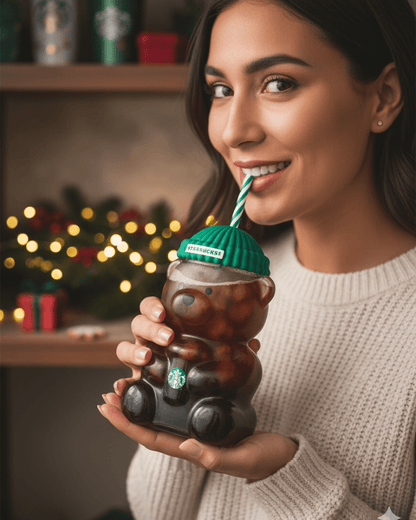 Bearista Starbucks Glass Cup 20oz