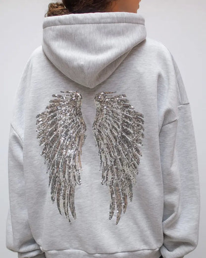 Subdued Sequin Wings Set